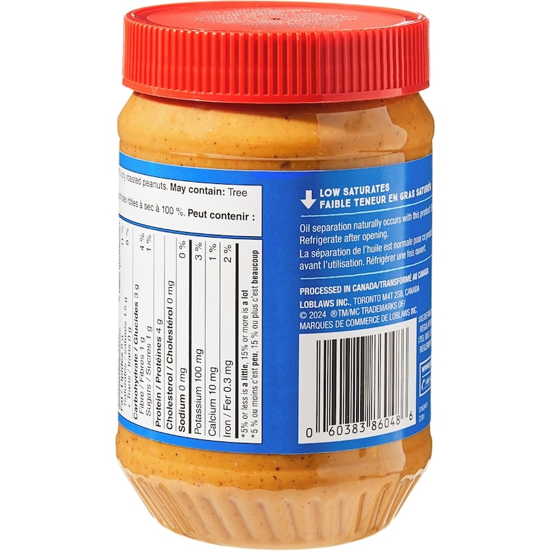 Just Peanuts Crunchy Peanut Butter