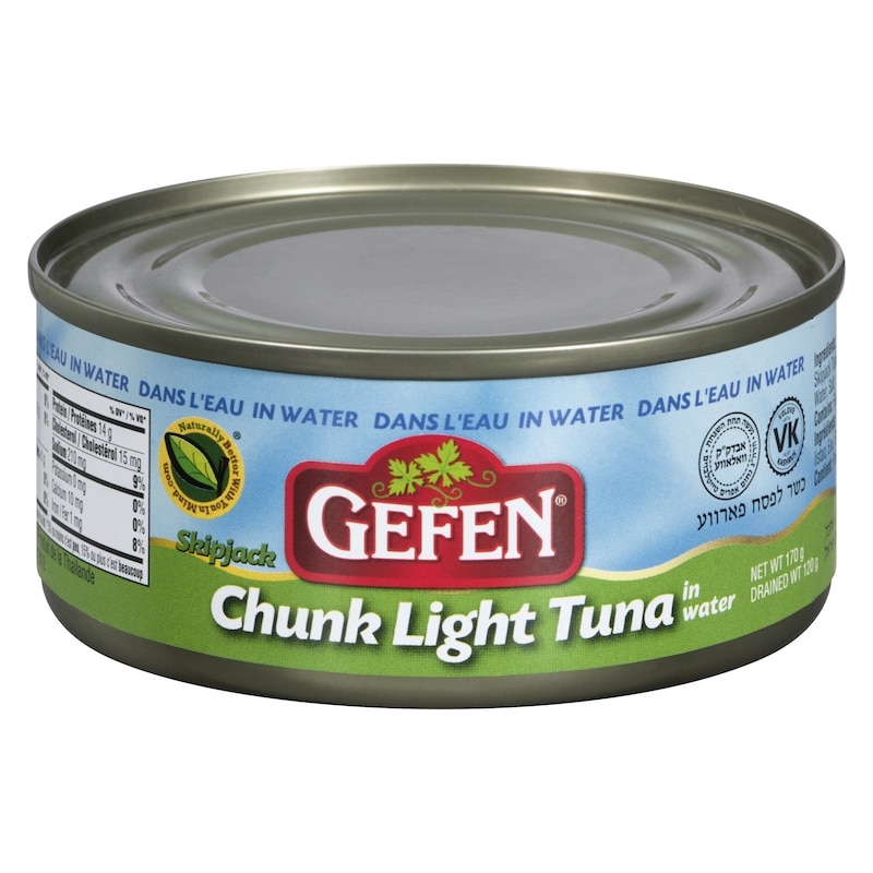 Kosher Chunk Light Tuna, In Water