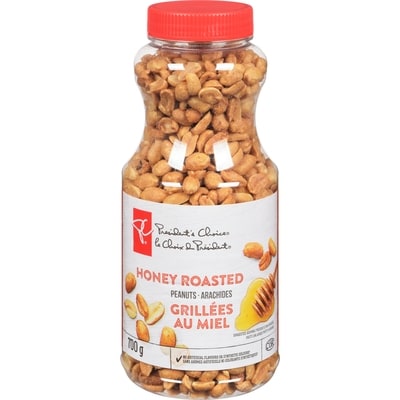 President's Choice Honey Roasted Peanuts 700 g, $1.00/100g