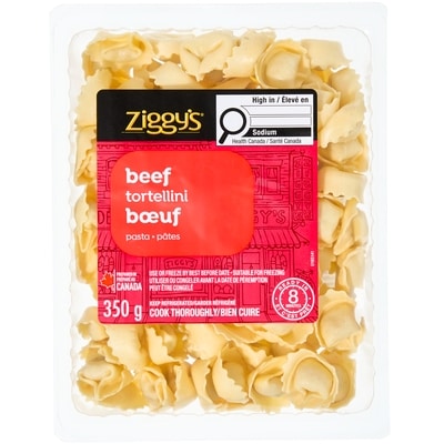 Ziggy's Beef Tortellini 350 g, $1.14/100g
