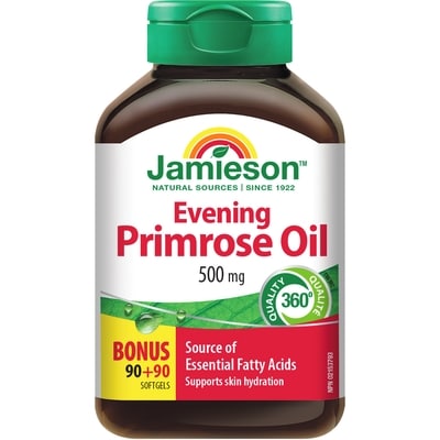 Jamieson Evening Primrose Oil Softgels, 500 mg 180 ea, $0.10/1ea