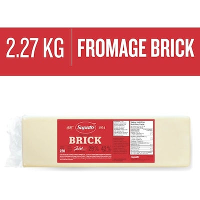 Saputo Fromage Brick 2,00 $/100g 9,07 $/1lb