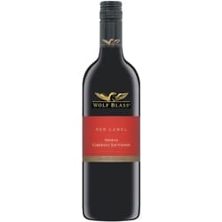 Wolf Blass Wolf Red Label Shiraz Cabernet Sauvignon (ID required at pick-up) 750 ml, $2.56/100ml