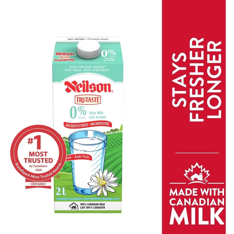 0% Microfiltered Milk