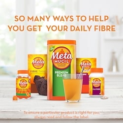 Metamucil 4 in 1 MultiHealth Fibre, Sugar-Free Fiber Suplement