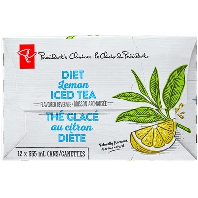Thé glacé au citron diète 