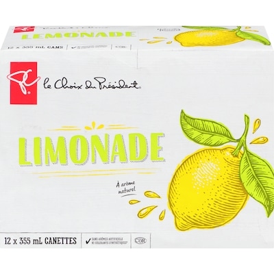 le Choix du Président Limonade 12x355.0 ml, 0,16 $/100ml
