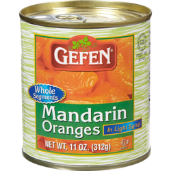Gefen Quartiers d’orange et de mandarine 312 g, 0,80 $/100g