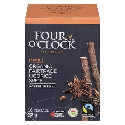 Four O'Clock Licorice Spice Organic Herbal Tea 32 g, $15.59/100g