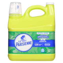 La Parisienne Liquid Laundry Detergent, 2x High Efficiency 5 l, $0.30/100ml