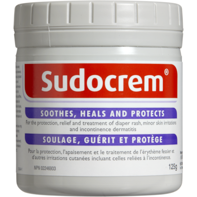 Sudocrem Crème pour érythème fessier 125 g, 7,99 $/100g