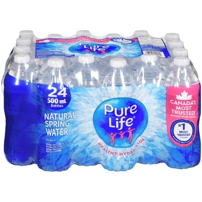 Pure Life Natural Spring Water ml Wholesale Club