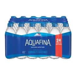 AQUAFINA Demineralized Treated Water 24x500.0 ml, $0.10/100ml