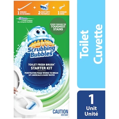 Scrubbing Bubbles Brosse Fraîcheur Toilette Nécessaire de départ 1 ea, 5,00 $/1ch
