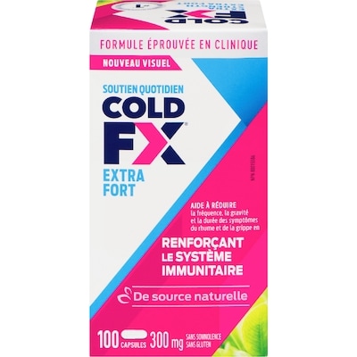 Cold-FX Extra 100 capsules 100 ea, 0,63 $/1ch