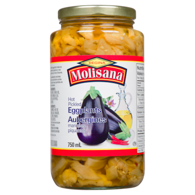 La Molisana Aubergines dans l’huile Molisana, piquant 750 ml, 0,93 $/100ml