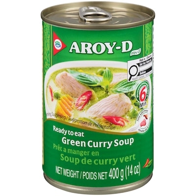 Aroy D Soup de curry vert 400 g, 1,00 $/100g
