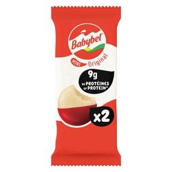 Babybel Original 2 Go Cheese Snacks 2x44.0 g, $2.49/100g
