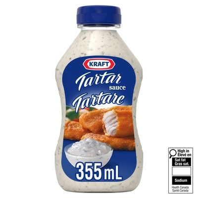 Kraft Tartar Sauce 355 ml, $1.69/100ml