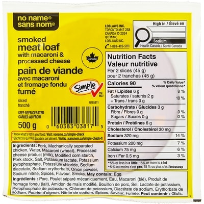 No Name Macaroni & Cheese 500 g, $12.00/1kg $1.20/100g