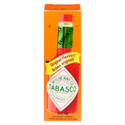 Tabasco Sauce rouge originale format Club 350 ml, 4,00 $/100ml