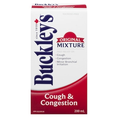 Buckley's Cough & Congestion Syrup 200 ml, $8.50/100ml