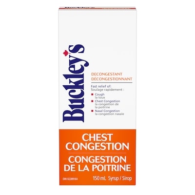 Buckley's Chest Congestion Syrup 150 ml, $7.31/100ml