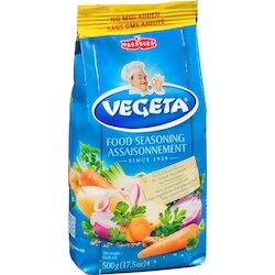 野菜 DeveshGarg Vegeta Food Seasoning, No MSG added - 500 g | Zehrs