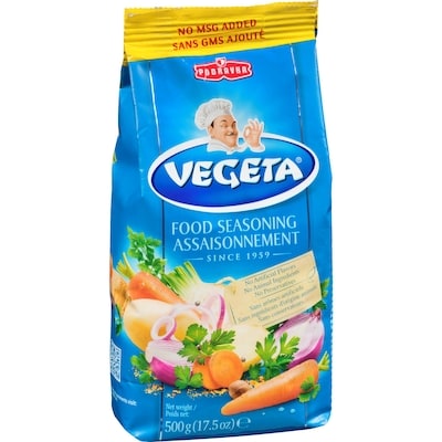 Assaisonnement aux légumes sans GMS