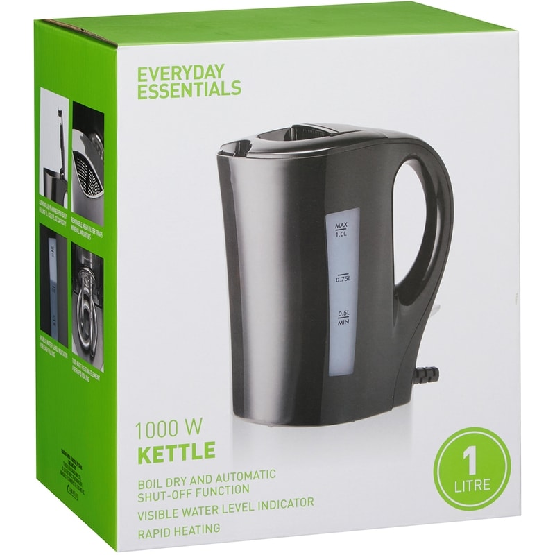 Jug Kettle, 1L Black