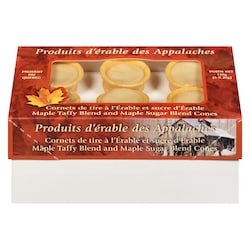 Appalache Cornet Tire Et Sucre D'Erable 120 g, 7,08 $/100g