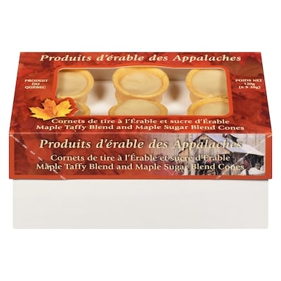 Appalache Cornet Tire Et Sucre D'Erable 120 g, 7,08 $/100g