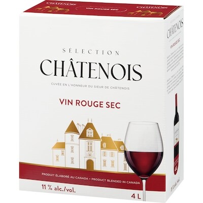 Sélection Châtenois Dry Red Wine (ID required at pick-up)