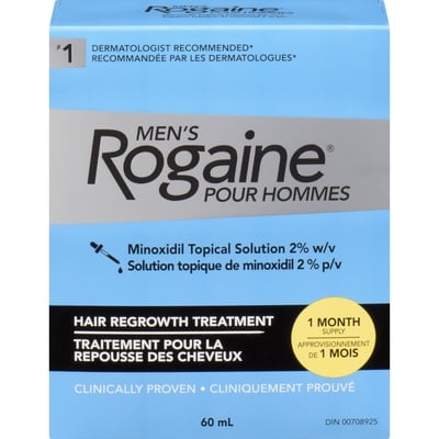 Rogaine Solution de minoxidil à 2 % 60 ml, 109,98 $/100ml