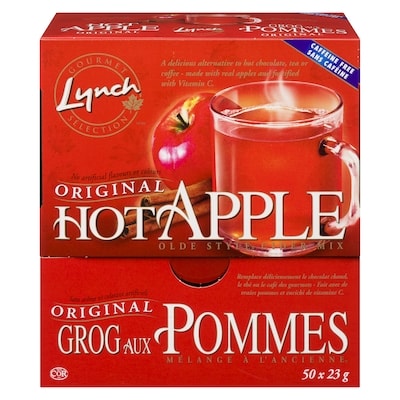 Lynch Drink Mix, Hot Apple Cider 50x23.0 g, $2.09/100g