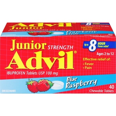Advil Cold & Sinus Jr  Chews, Raspberry 40 ea, $0.47/1ea