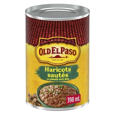 Old El Paso Haricots Sautés Avec Piments Verts Doux 398 ml, 1,13 $/100ml