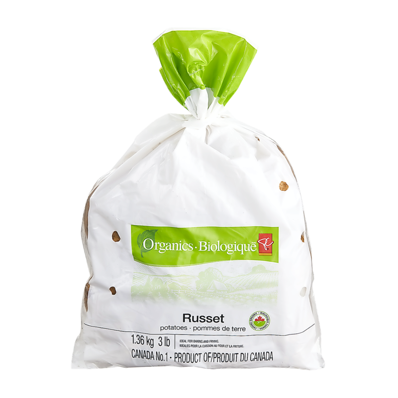 Organic Russet Potatoes, 3 lb bag