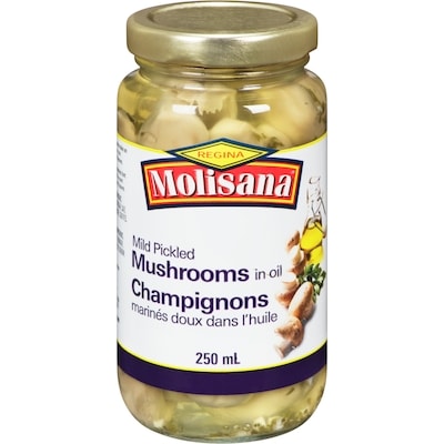 Molisana Mushrooms in Oil Mild Pickled 250 ml, $1.80/100ml