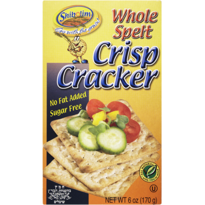 Shibolim Crisp Cracker, Whole Spelt 170 g, $3.53/100g