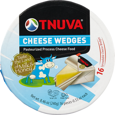 Tnuva Kosher Cheese Wedges 240 g, $4.79/100g