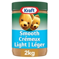 Kraft Smooth Light Peanut Butter 2 kg, $0.58/100g
