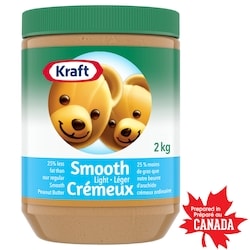 Kraft Beurre d’arachide crémeux 2 kg, 0,60 $/100g