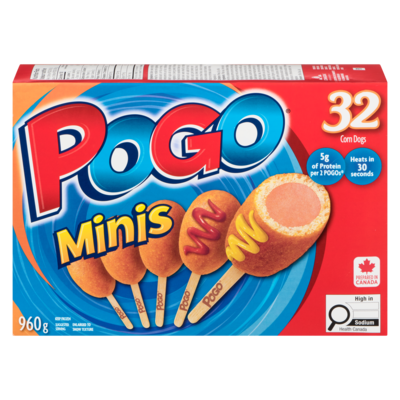Pogo Minis Corn Dogs 960 g, $1.77/100g