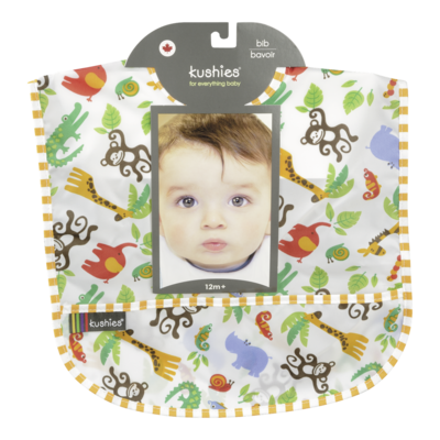 Kushies Taffeta Waterproof Bib 1 ea, $6.49/1ea