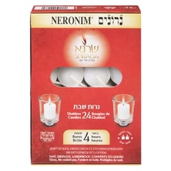 null Bougies de Shabbath Neronim casher 24 ea, 7,49 $/1ch