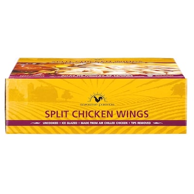 null Ailes de poulet séparées 4 kg, 1,17 $/100g