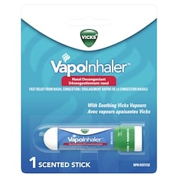 Vicks Inhalateur VapoInhaler 0.2 ml, 2 245,00 $/100ml