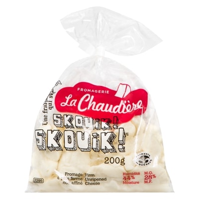 Fromagerie La Chaudière Fromage en grains non affiné 200 g, 3,25 $/100g