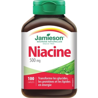 Jamieson Niacine 500 mg 100 ea, 0,15 $/1ch